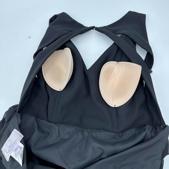 Hayley Paige Occasions 5651 Black Size 10 Extra Long - Picture 9 of 11